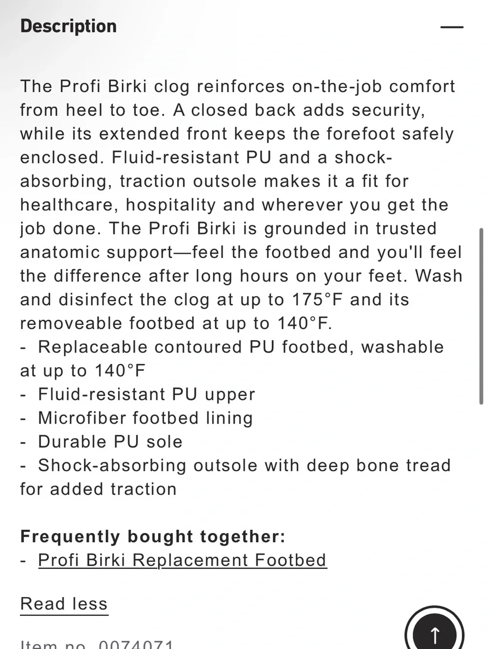 Birkenstock Profi Birki ( Pro-Non Slip) - Picture 10 of 11